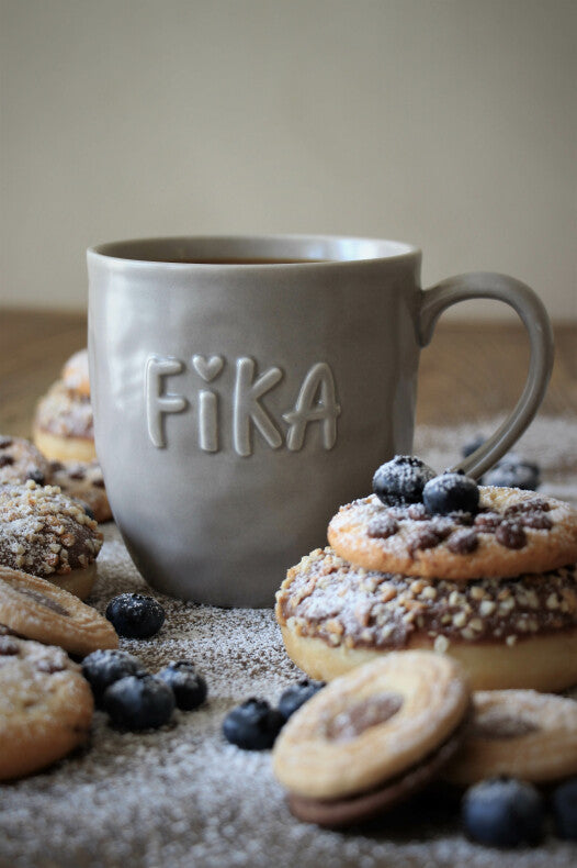 Fika, iso kahvikuppi