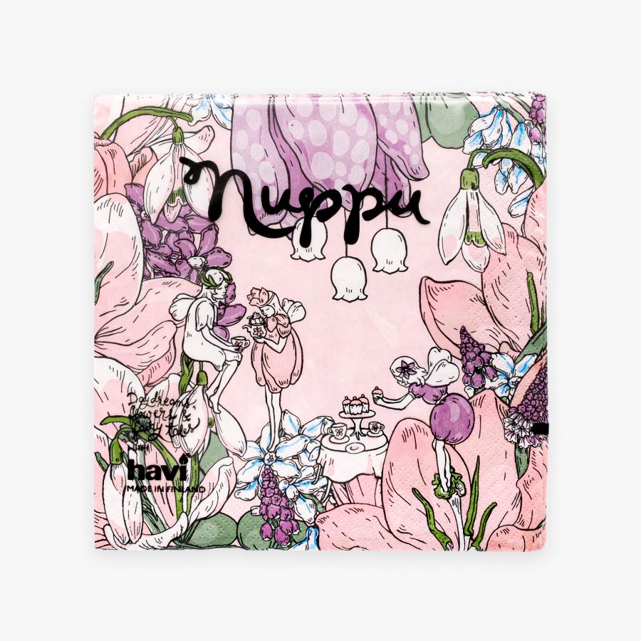 Nuppu lautasliina