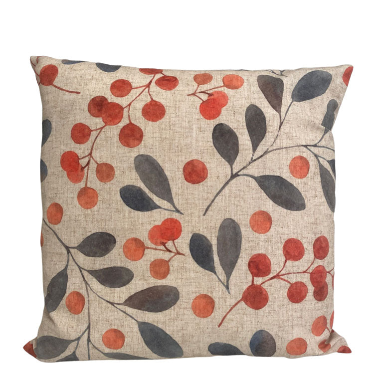 Tyynynpäällinen marja-kuviolla