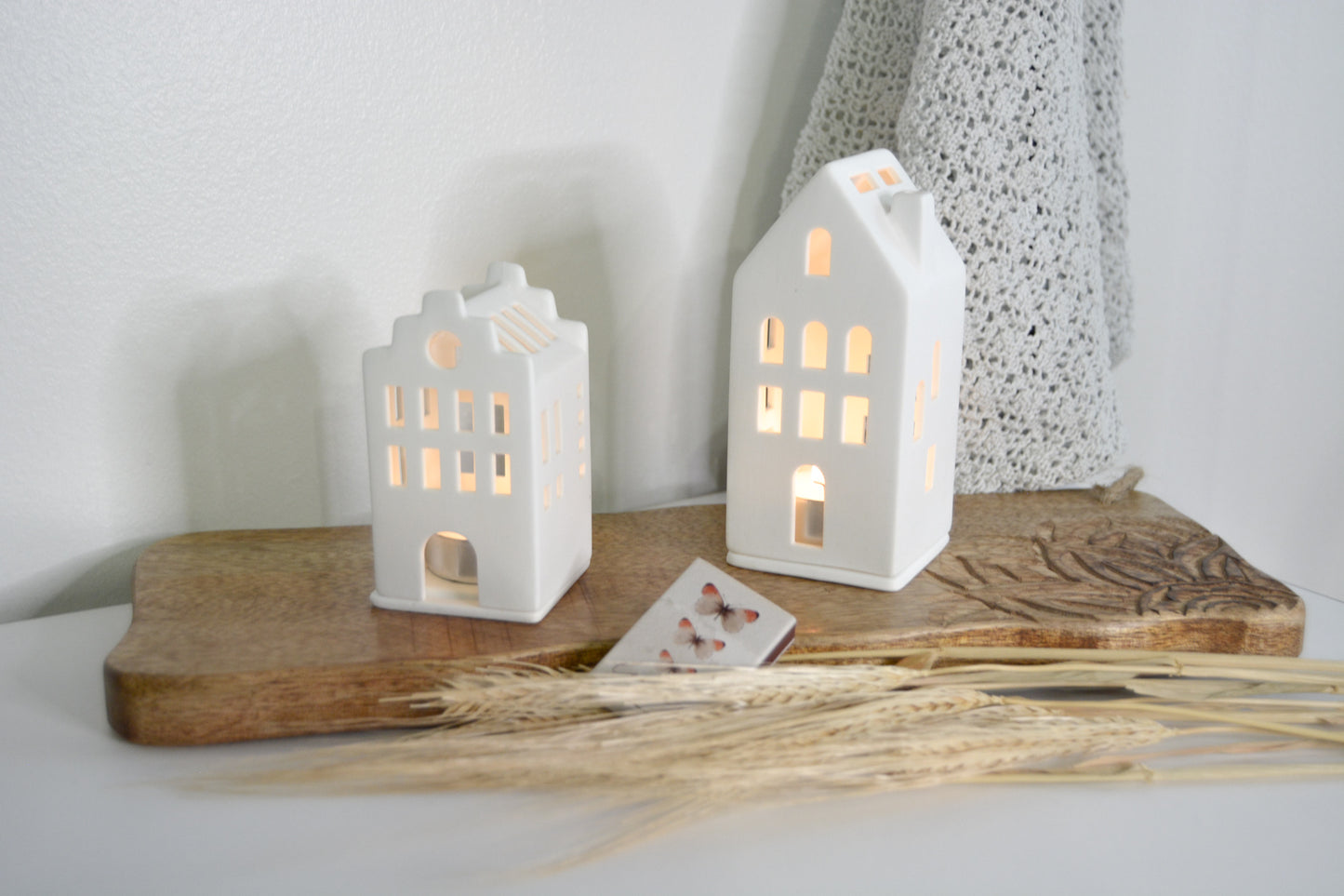 R Mini lighthouse, town house, valkoinen - talolyhty